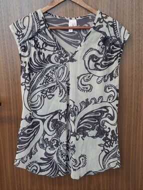SWEET PEA Marbled Top SZ L